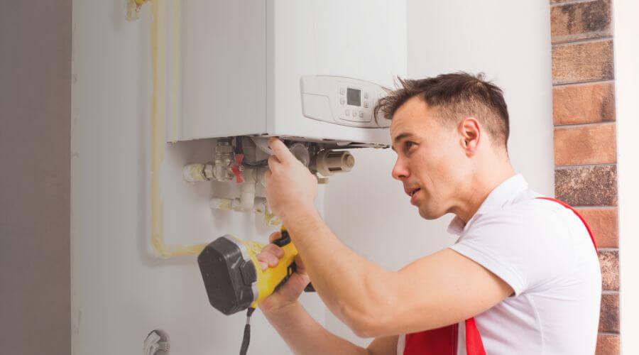 Local tankless water heater installation in Codorus, PA